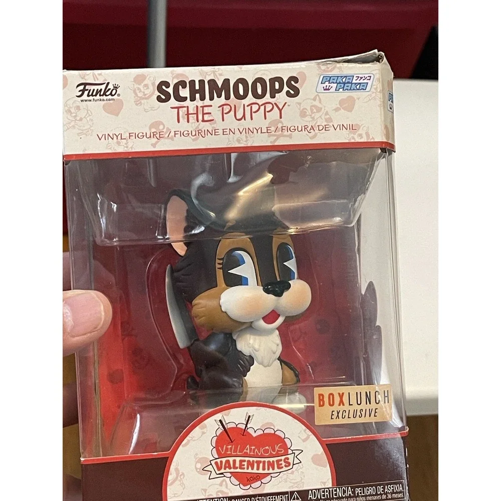 Funko‎ Pop ! Paka Paka  Schmoops The Puppy  Villainous Valentines Box Lunch Exc.